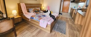 1 habitación, wifi y ropa de cama