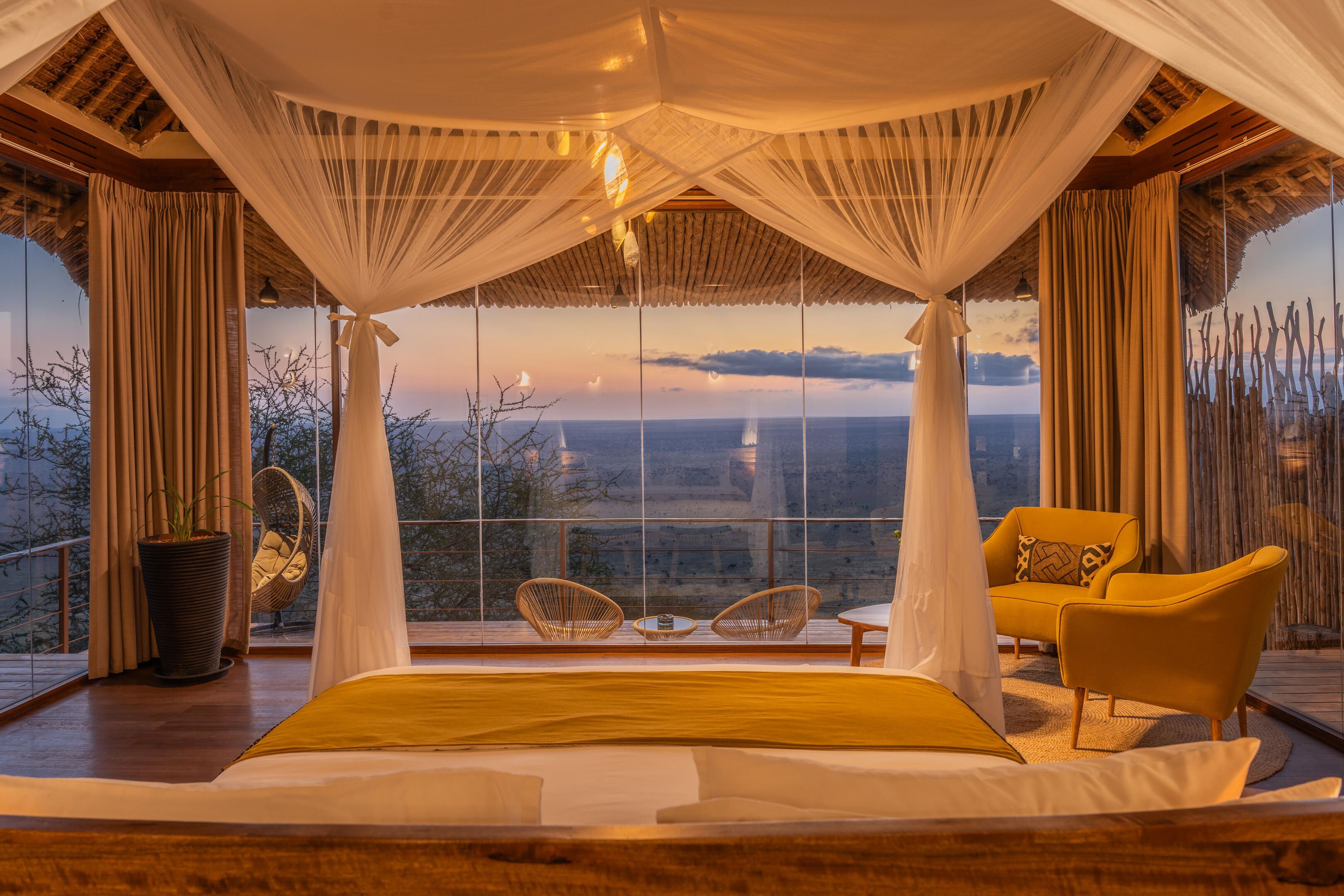 객실에서 보이는 전망