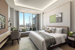 Executive Studio | In-room safe, blackout drapes, iron/ironing board, free WiFi - Somerset Qplex Shenzhen (Shenzhen)