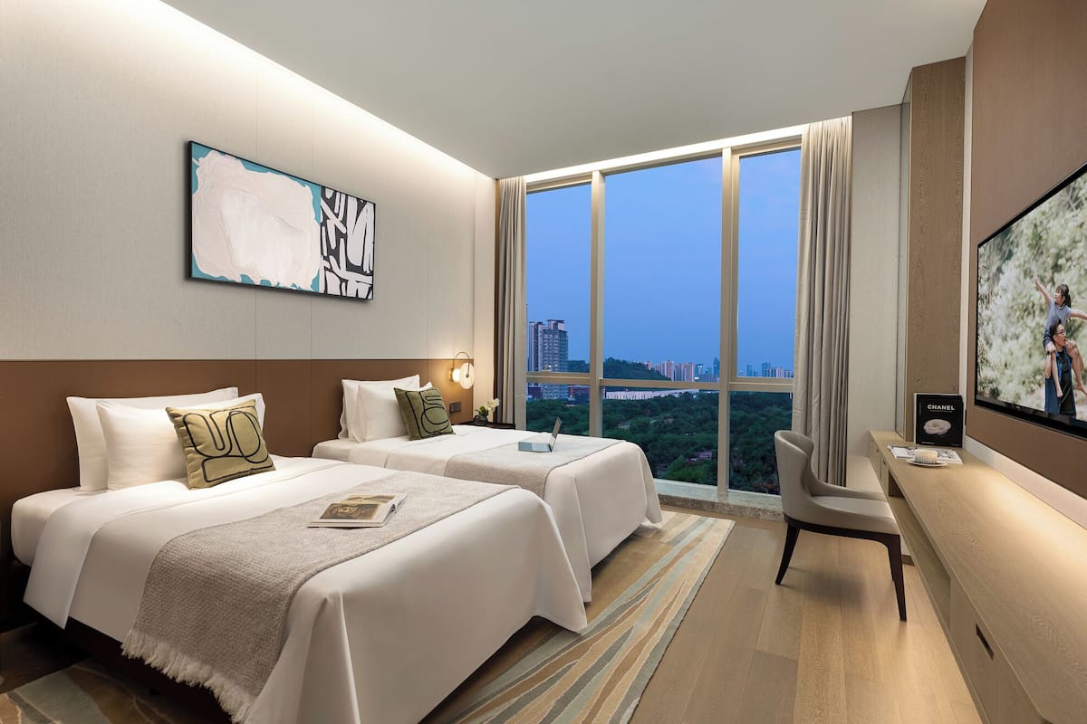 In-room safe, blackout curtains, iron/ironing board, free WiFi