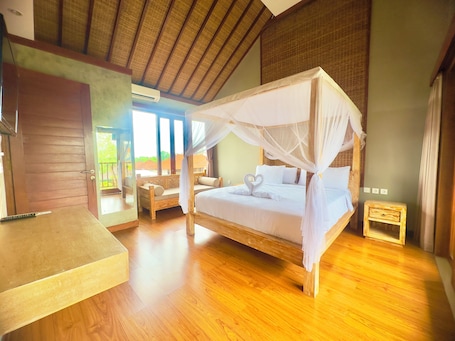 Ropa de cama . Mandala Homestay