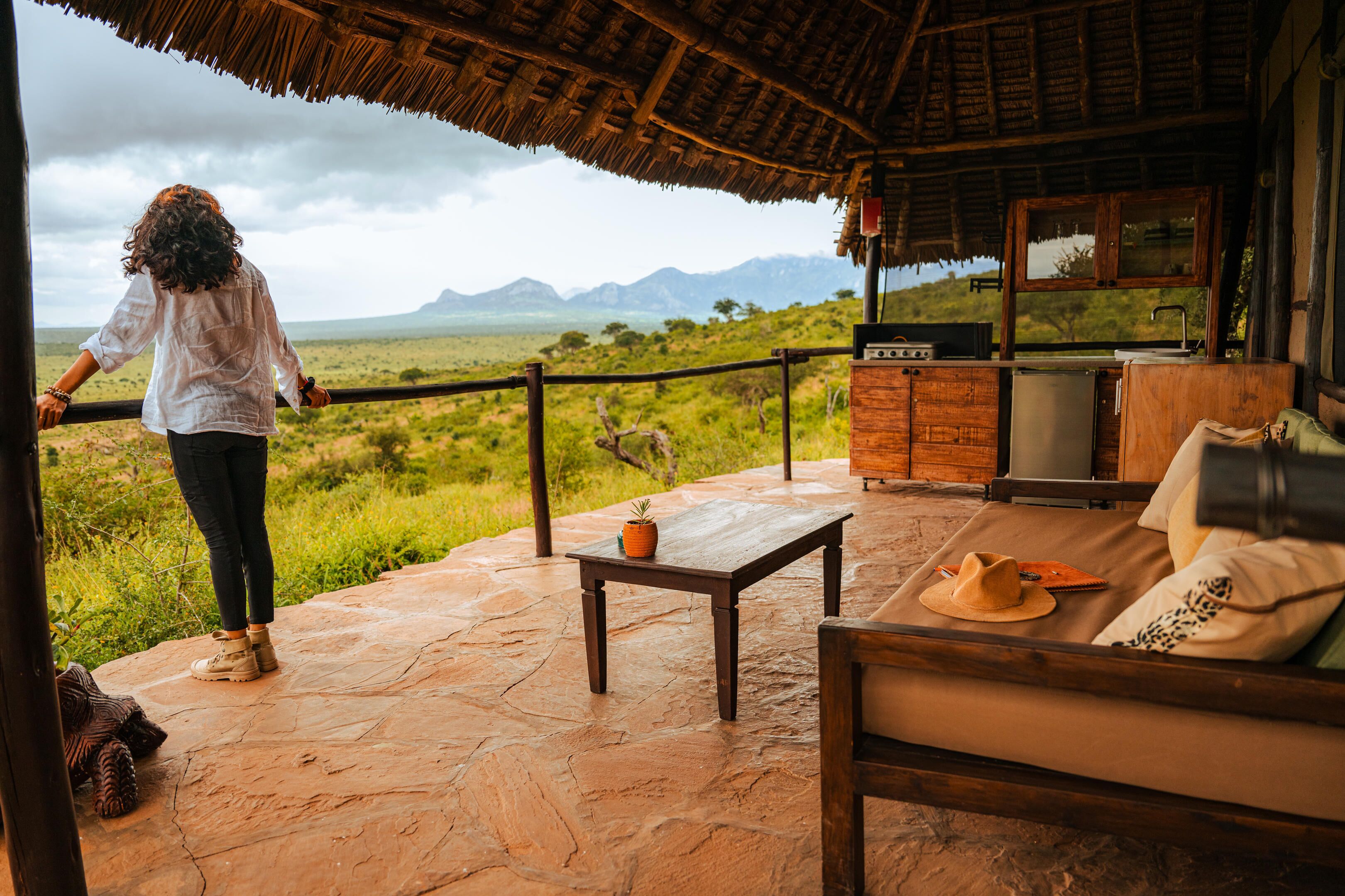 Vista des de l'habitació