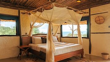 Skrivbord, gratis wi-fi och sängkläder