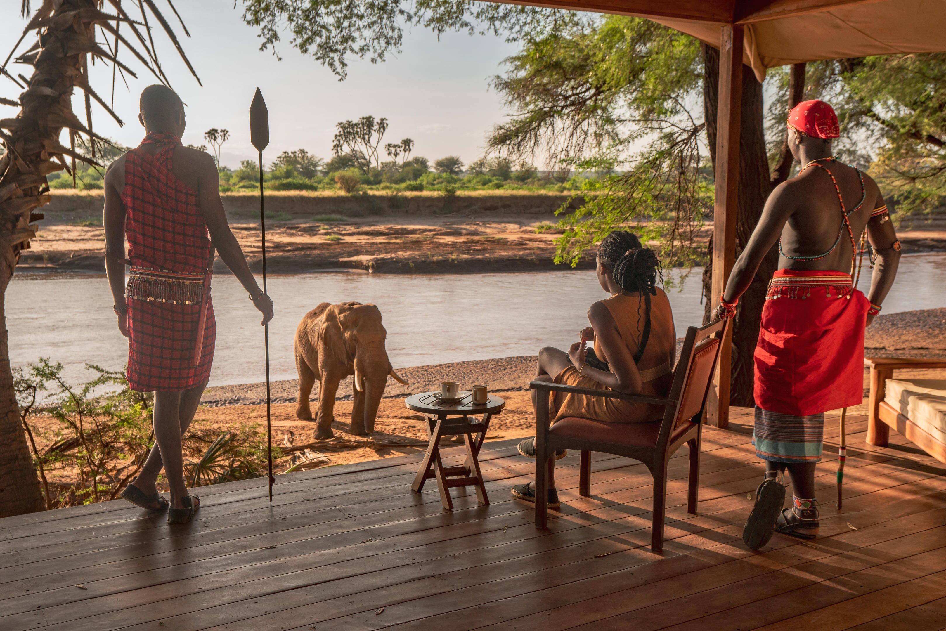 Deluxe suite, uitzicht op park | Uitzicht vanuit de kamer