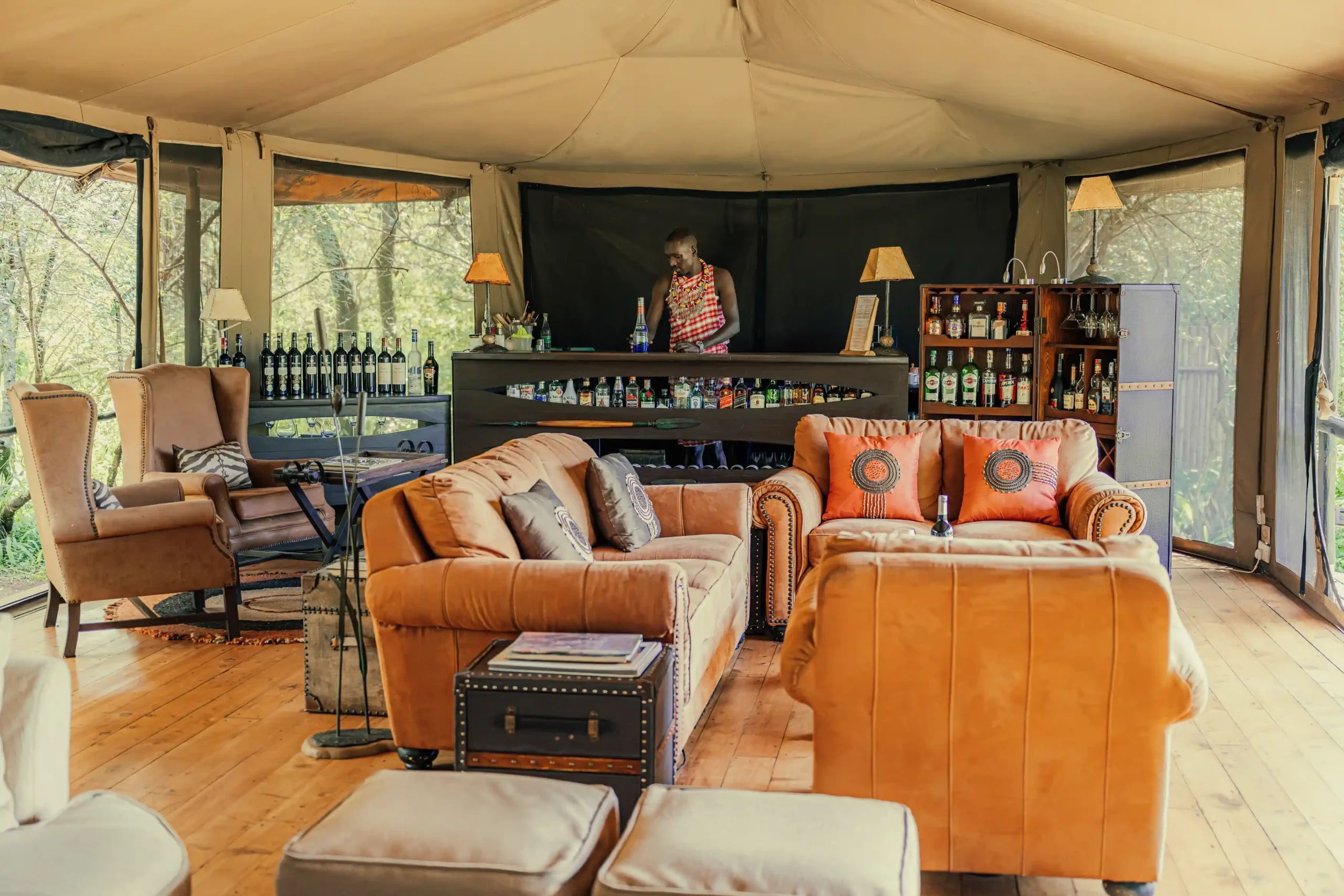 Bar (på overnatningsstedet)