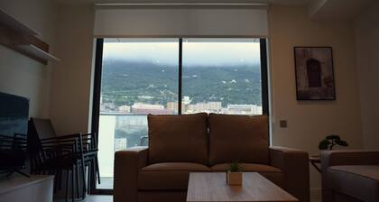 15th floor luxury 2 bedroom apartment