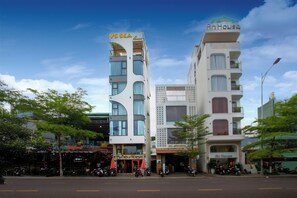 Voorkant van accommodatie