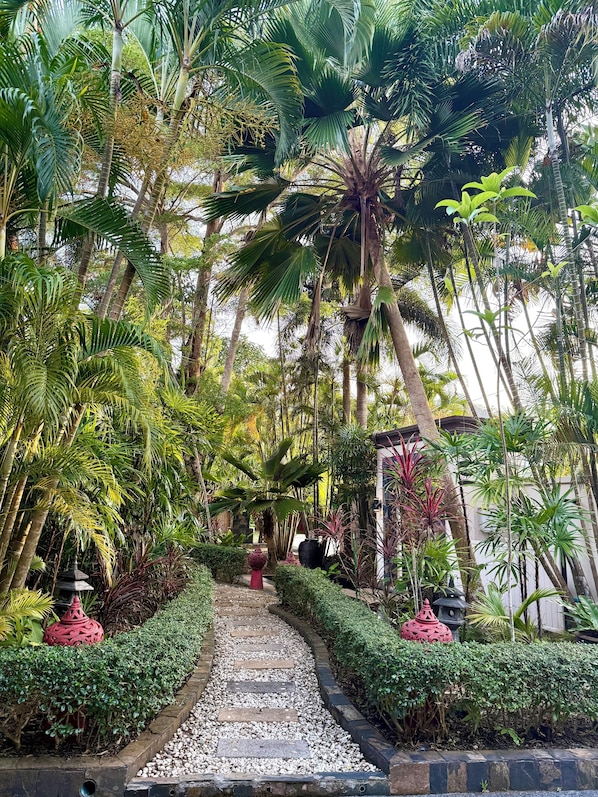 Property grounds - Bungalow with exceptional naturist pool. quiet location (Tambon Pa Klok)