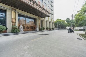 Blick von der Unterkunft