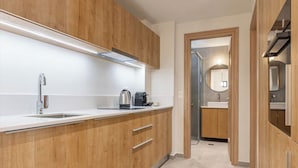 Coffee/tea maker, oven, stovetop, paper towels - Stone Haven 2nd Floor, Apartment (Limenas Chersonisou, Greece)