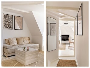 Apartamento, 1 quarto, vista para a cidade | Sala de estar