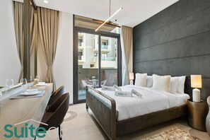 1 Schlafzimmer, Schreibtisch, Bügeleisen/Bügelbrett, Reisekinderbett