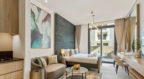 TV - Urban Retreat Studio in The Autograph JVC (Dubai)
