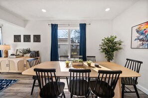 Dining - Bright & Spacious 3BR/2.5BA | Near DT Elkhart (Elkhart)