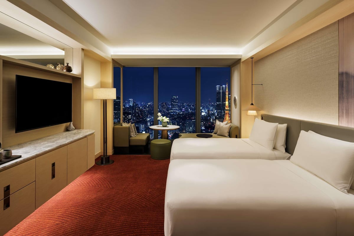 Fairmont Gold, Chambre avec lits jumeaux, 2 lits une place | Wi-Fi gratuit, draps fournis