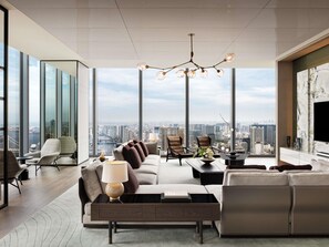 Laptop workspace, free WiFi, bed sheets - Fairmont Tokyo (Tokyo)