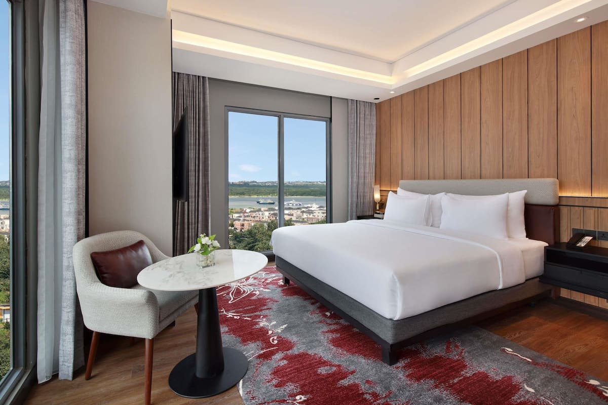 Suite Deluxe, 1 cama doble, vistas a la ciudad | Caja fuerte, escritorio, espacio para trabajar con un portátil