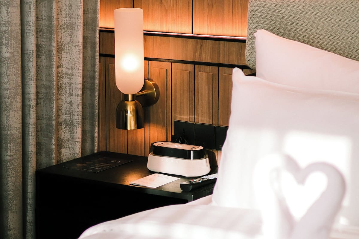 In-room safe, blackout curtains, iron/ironing board