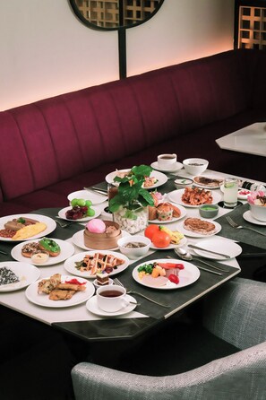 Morgenmadsbuffet hver dag mod et gebyr
