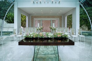Indoor wedding