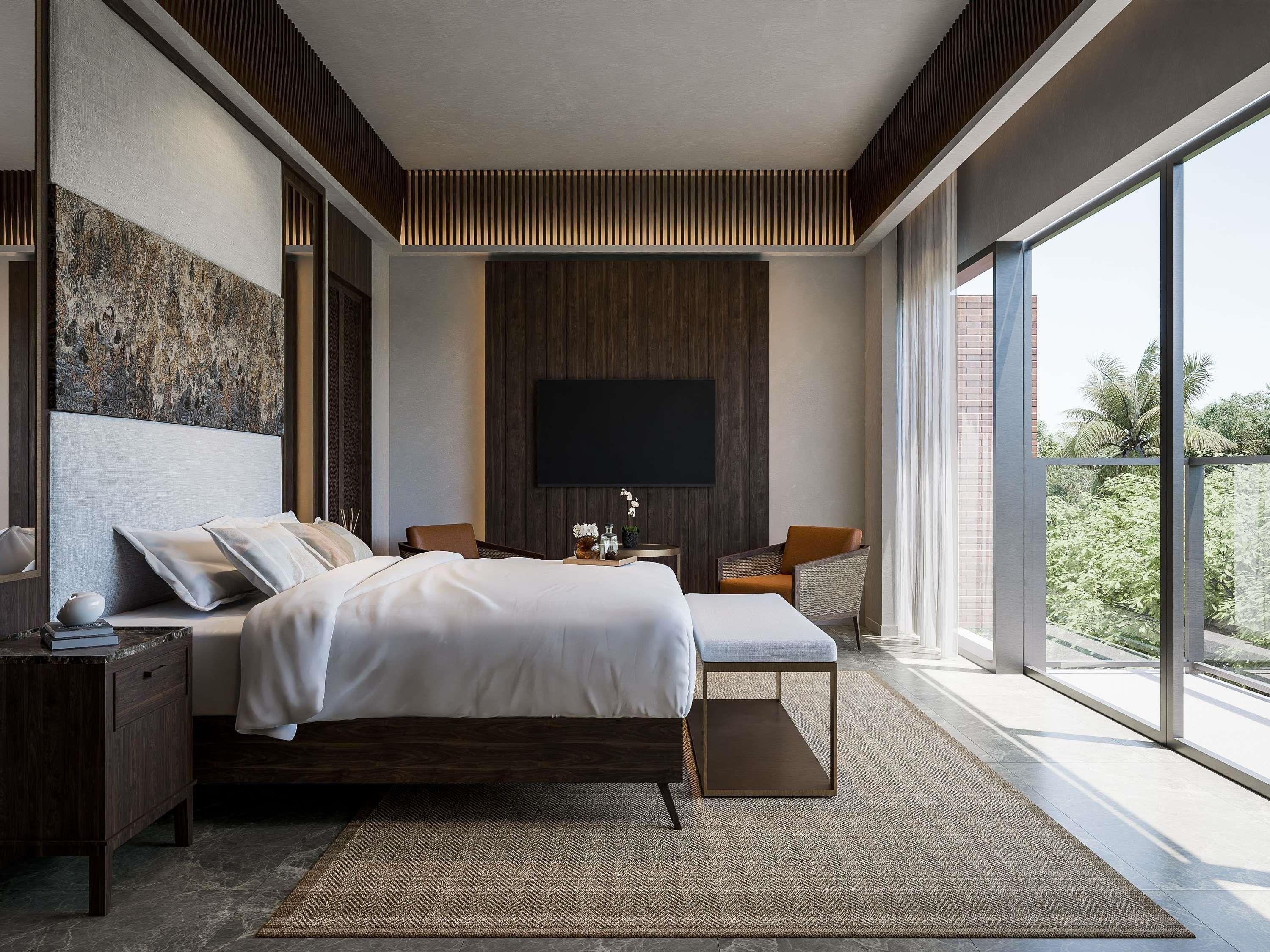 Serenity Suite, Balcony and Forest view - 2 floors, 1 king bed