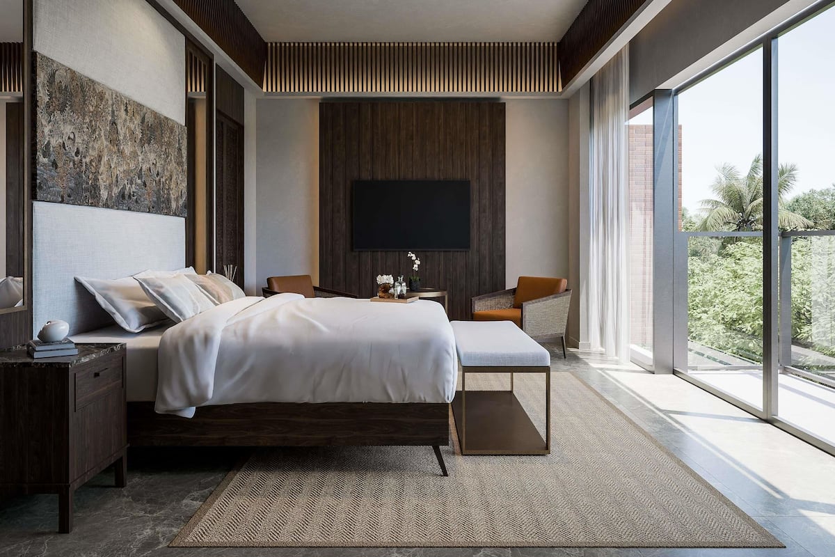 Serenity Suite, Balcony and Forest view - 2 floors, 1 king bed