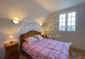 2 Schlafzimmer, Bügeleisen/Bügelbrett, kostenloses WLAN, Bettwäsche