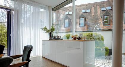 Guest house with pavilion