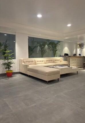 Lobby sitting area