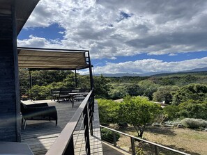 Terrace/patio - A Casuccia face au massif de l'Alta Rocca (Sainte-Lucie de Porto-Vecchio)