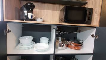 อพาร์ทเมนท์, 1 ห้องนอน, วิวเมือง | ครัวส่วนตัว