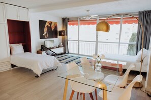 1 Schlafzimmer, Bügeleisen/Bügelbrett, kostenloses WLAN, Bettwäsche