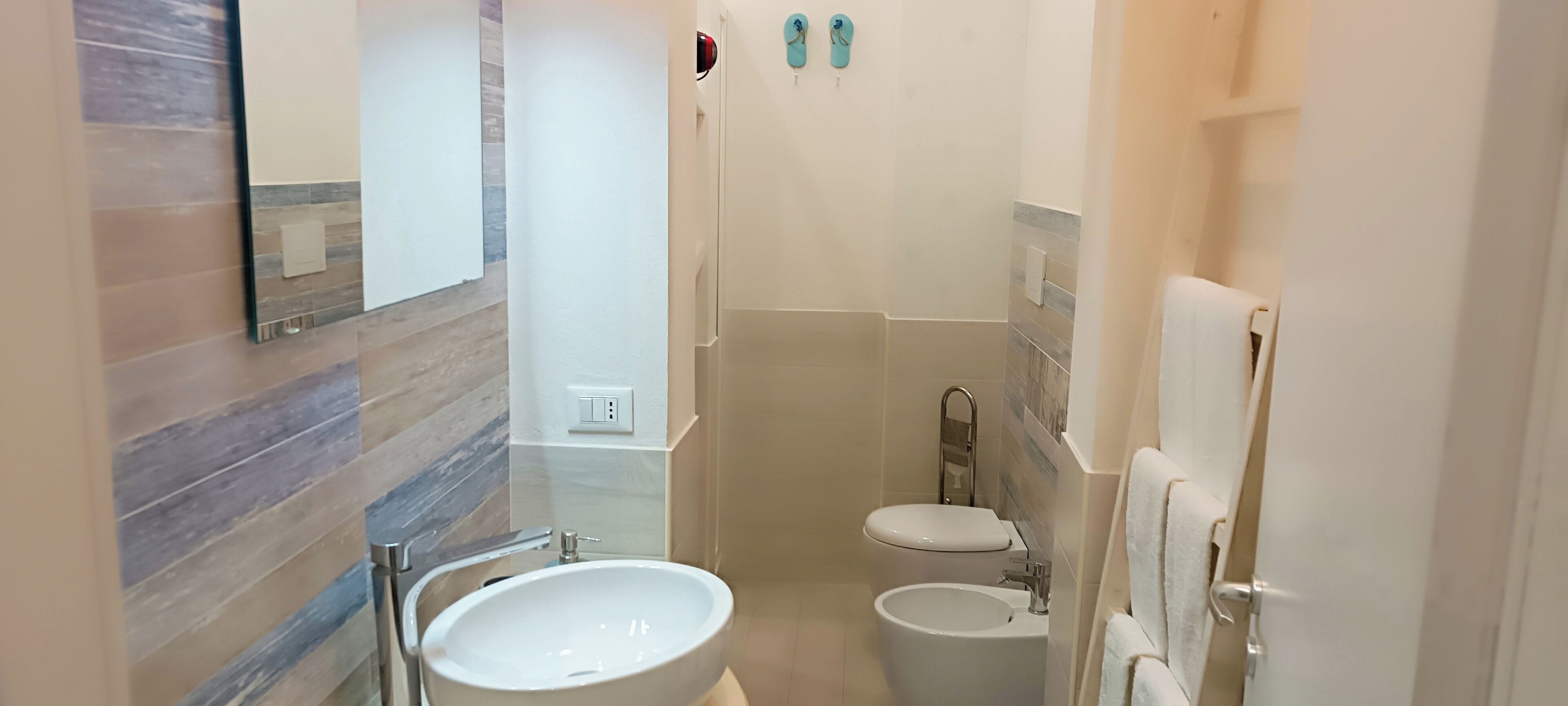 Asciugacapelli, asciugamani, sapone