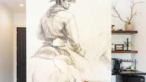 Unclassified image, 2 of 12, button - Rancher’s Rest — Modern Western King Suite | Gaines Ranch on the Square (Wimberley)