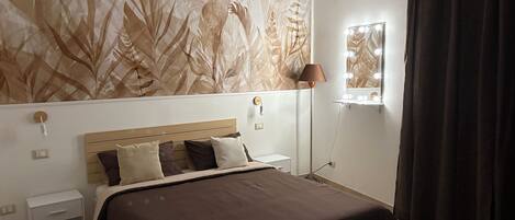 1 soverom, skrivebord, strykejern/-brett og wi-fi