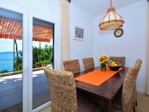 Furniture, Wood, Table, Interior Design, Chair, Flooring, Floor, Kitchen & Dining Room Table, Ceiling, Dining Room