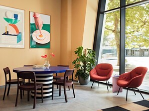 Lobby sitting area