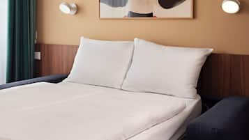 1 Bedroom Apartment with Sofa Bed | Living room | 43-inch Smart TV with digital channels