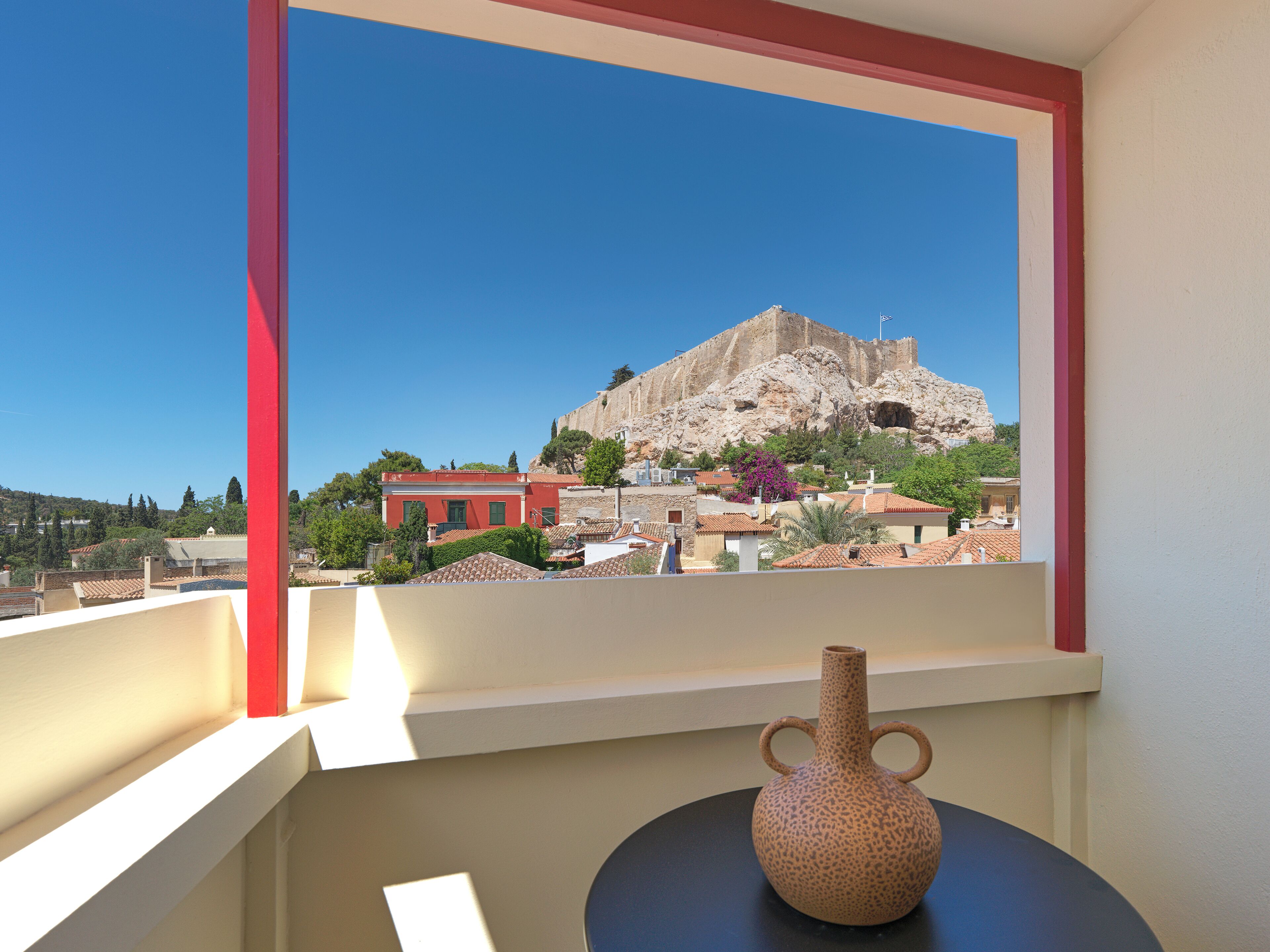 Deluxe Penthouse, Balcony, Acropolis View | Terrace/patio