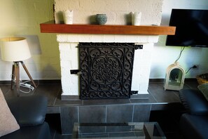 TV, fireplace - Vacation home with terrace in Bruinisse near Renesse for up to 6 people (Bruinisse)