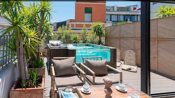 Apartment, 2 Bedrooms, Private Pool | Terrace/patio