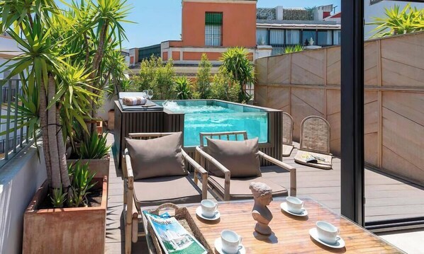 Apartment, 2 Bedrooms, Private Pool | Terrace/patio - Genteel Home Gamazo (Seville)