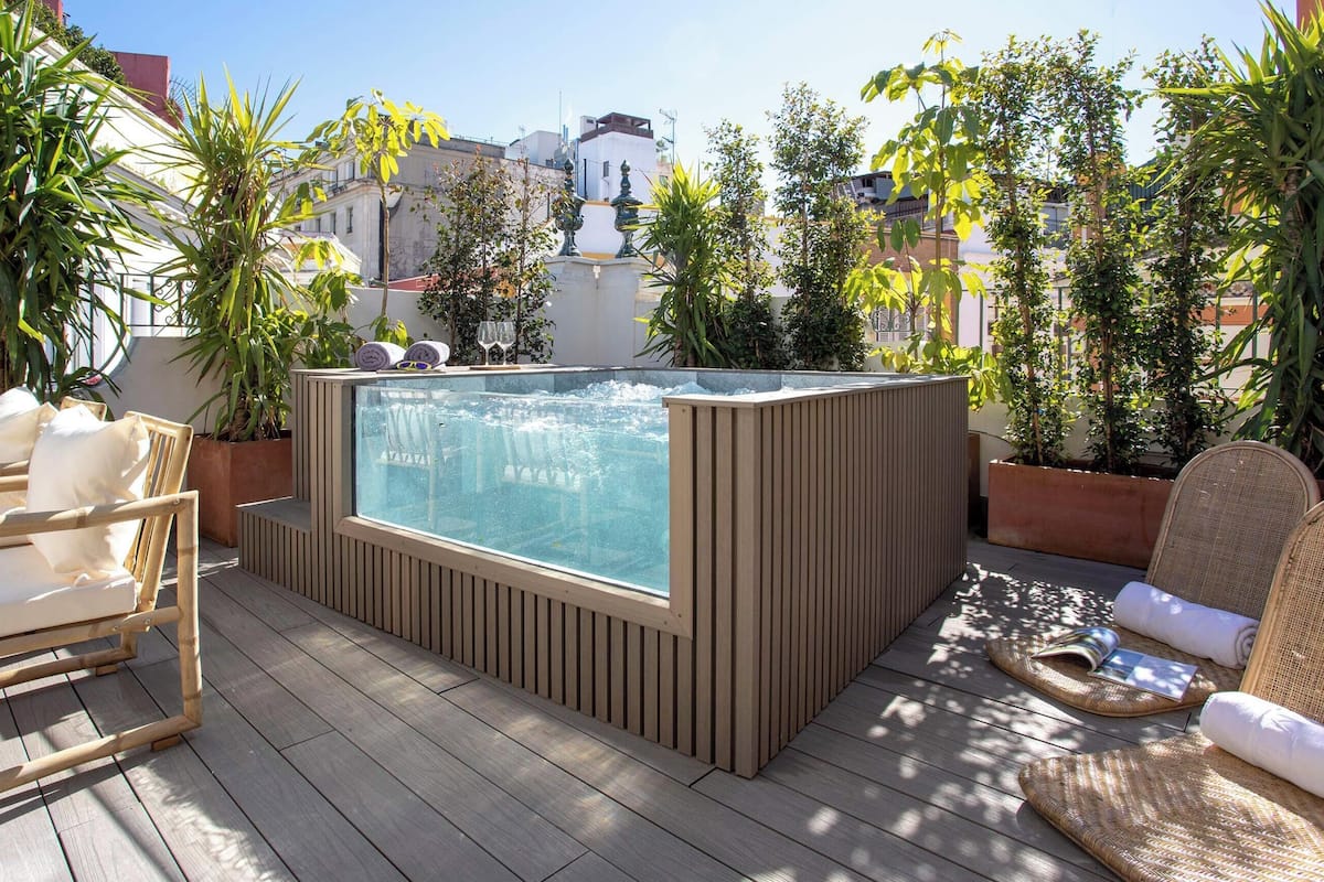 Apartment, 2 Bedrooms, Private Pool | Terrace/patio