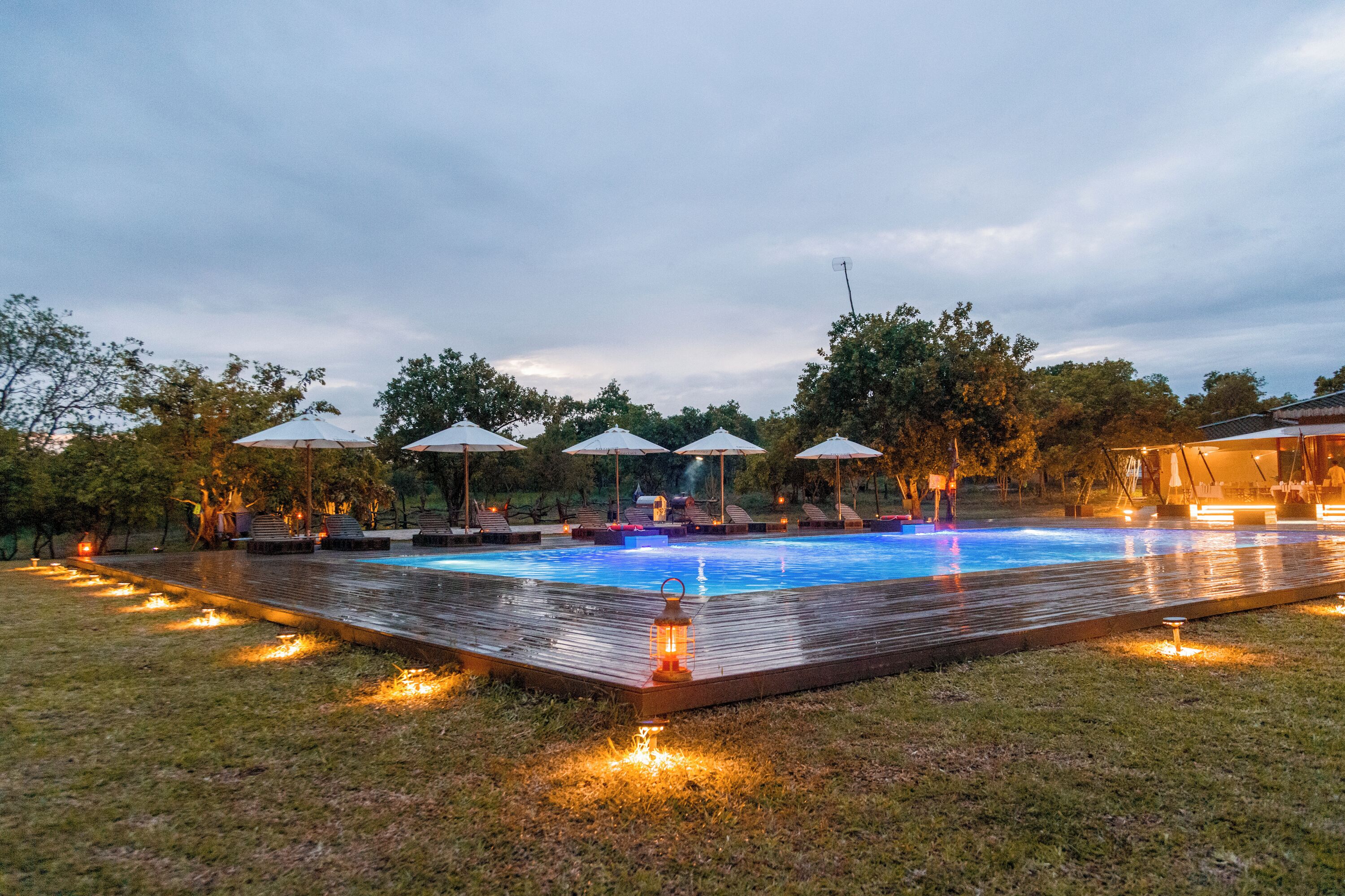 Voorkant van accommodatie