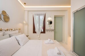 1 غرفة نوم ومكواة/لوح كي وواي فاي وملاءات أسرّة