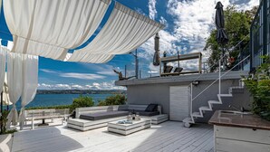 Family Studio, Microwave, Sea View (Romantični Studio ob Morju Koper) | Terrace/patio - Romantični Studio ob Morju Koper (Koper)