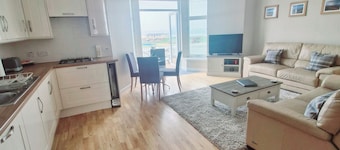 The Beaches, beachfront 2 bed home with seaviews in Banff Aberdeenshire