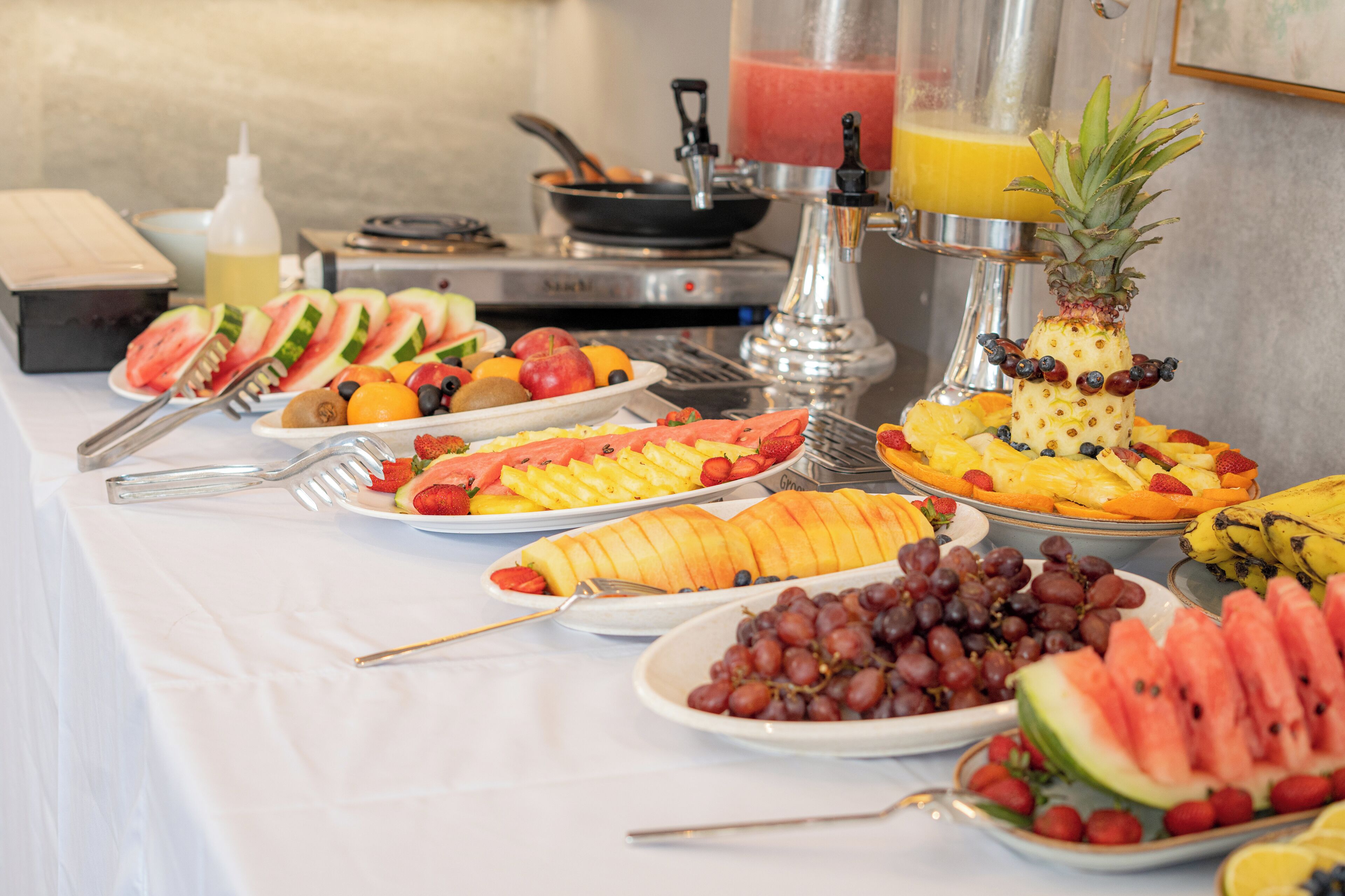 Ontbijtbuffet inbegrepen in het weekend