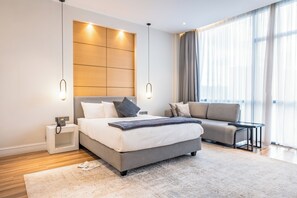 In-room safe, individually furnished, desk, laptop workspace - Loft Hotel Apartment (Addis Ababa)