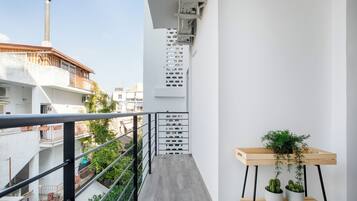 Deluxe Double Room, 1 Bedroom, Balcony, City View | City view